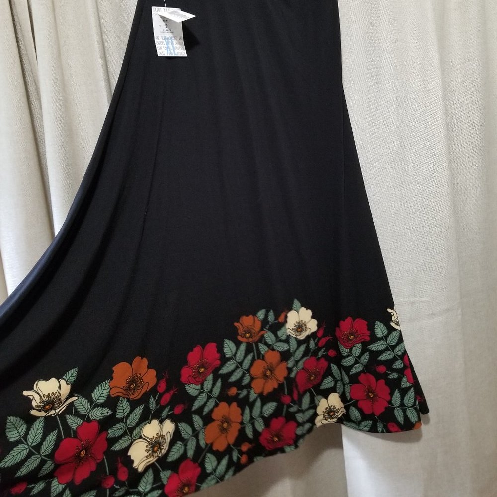 Lularoe Maxi XL boho skirt dipped